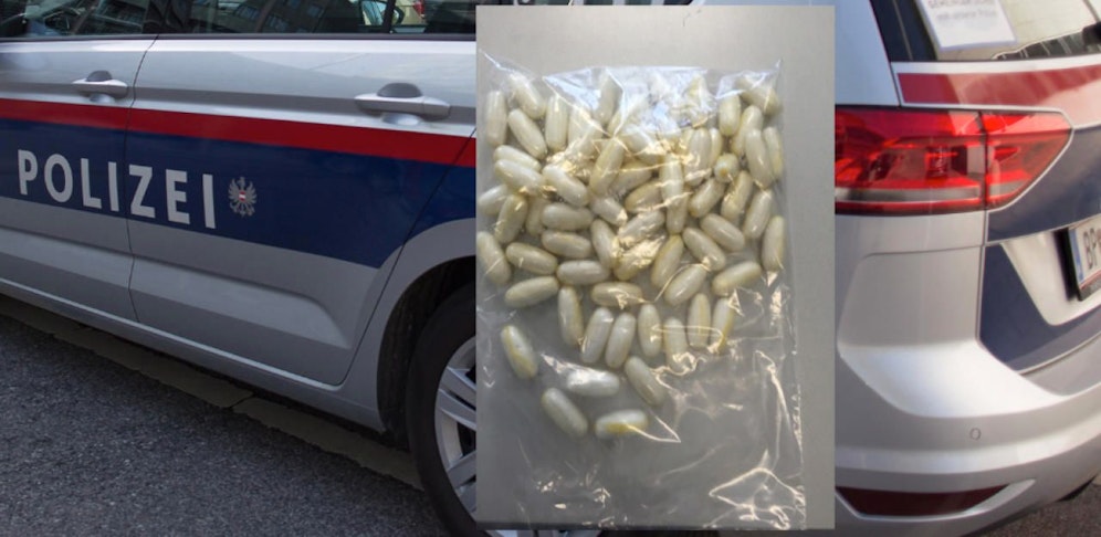 Diese Drogen hatte der 34-Jährige verschluckt; die Polizei konnte den Nigerianer festnehmen.