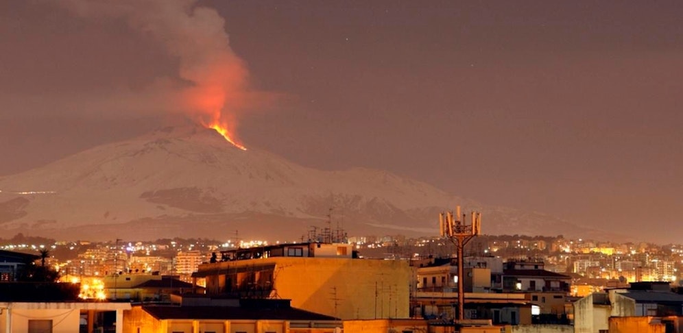 Symbolbild: Der Vulkan Ätna