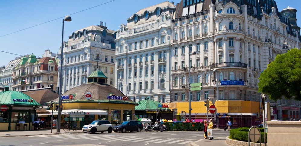 Der Vorfall ereignete sich am Naschmarkt.