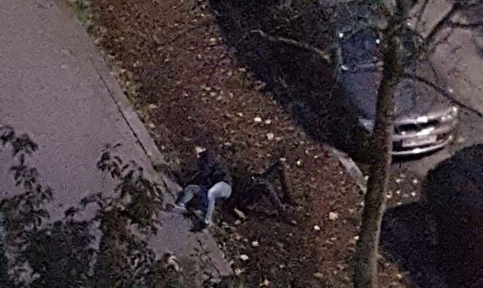 Der Polizeischüler wurde festgenommen.