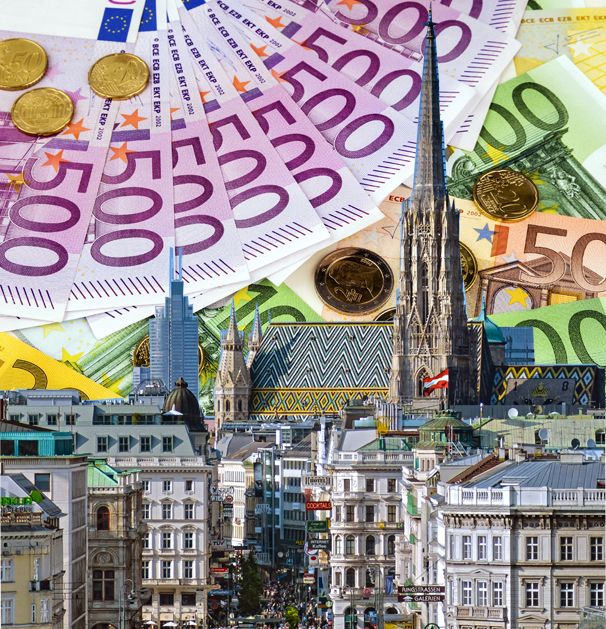 Wohnkosten in Österreich überdurchschnittlich teuer.