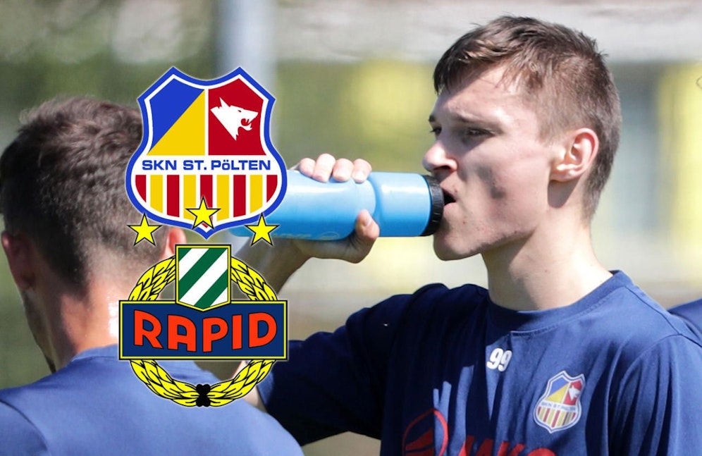 Max Entrup ist bereit für sein Comeback. Gegner: Ex-Klub Rapid.