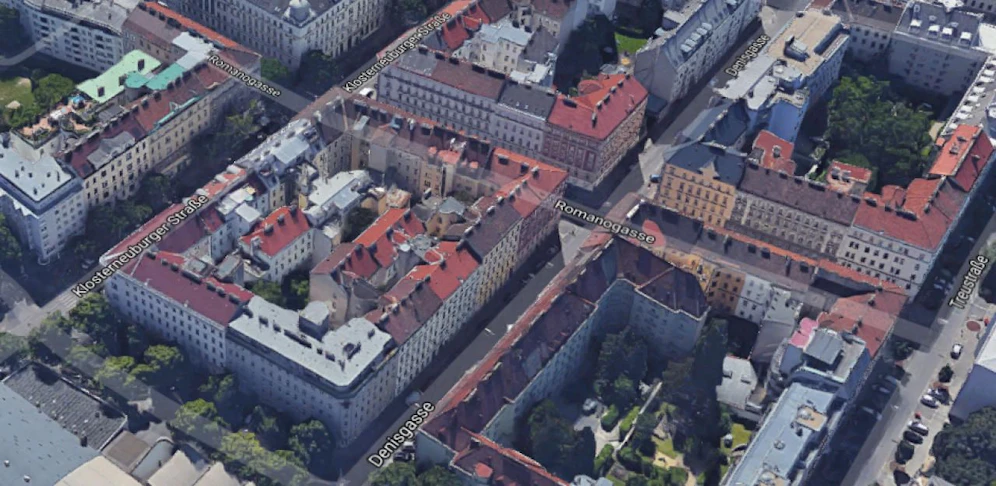 Der Bewaffnete wurde in der Romanogasse angehalten.