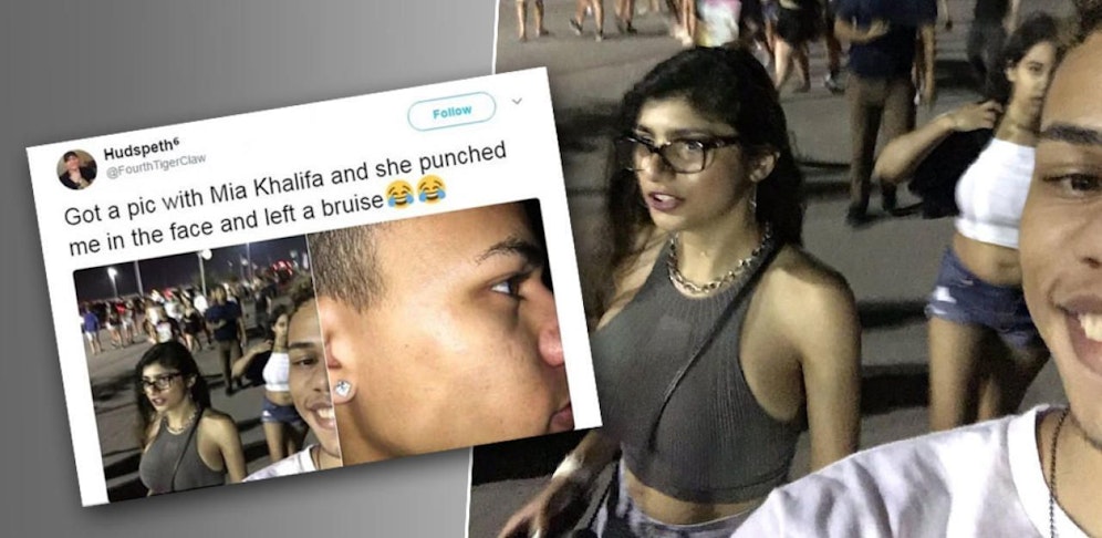 Wegen diesem Schnappschuss soll die Pornodarstellerin ausgerastet sein.