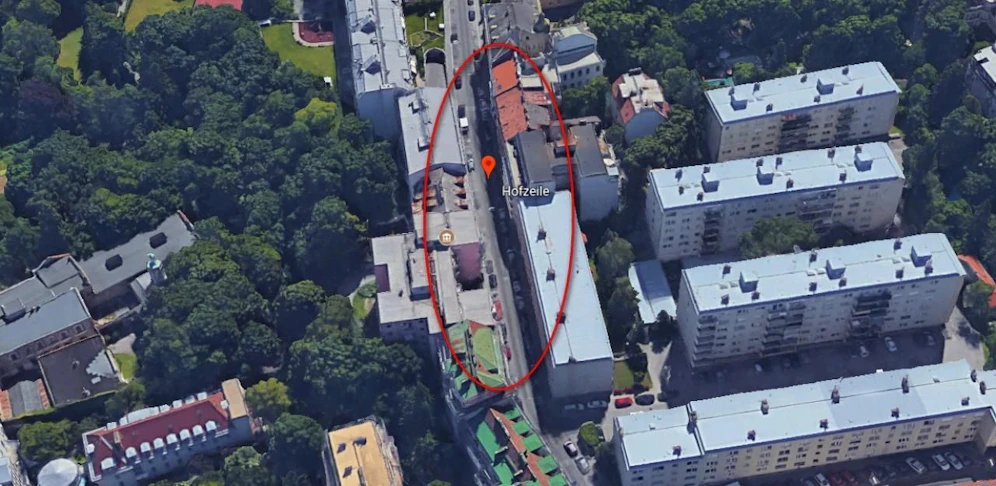 Die Polizei musste in die Hofzeile nach Döbling ausrücken.