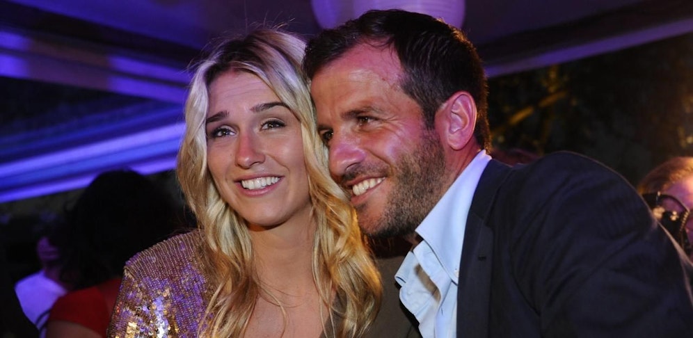 Rafael van der Vaart mit Freundin Estavana Polman am 24. Juni 2016 in Berlin