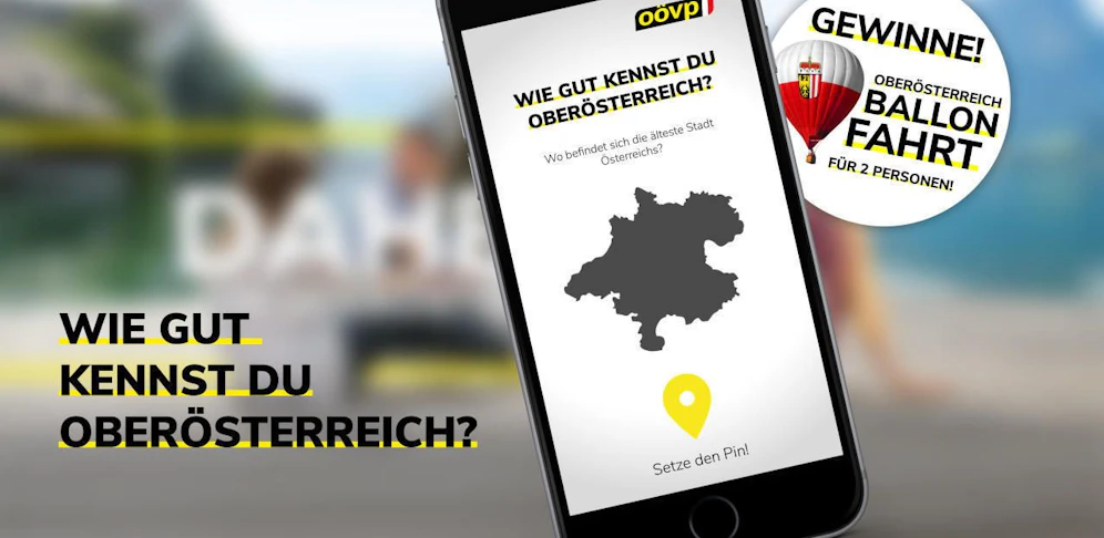 Teste dein Wissen und gewinne mit etwas Glück eine Ballonfahrt über Oberösterreich. 