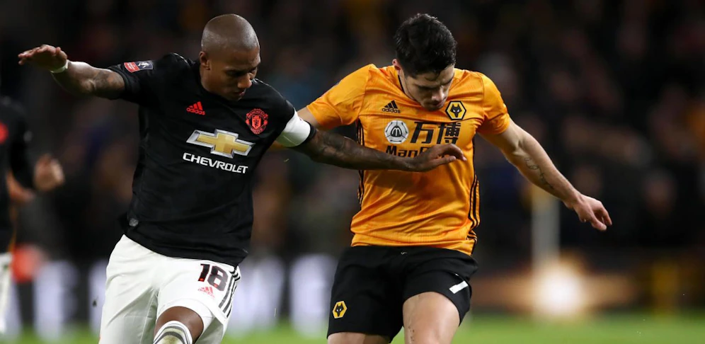 Wolverhampton Wanderers gegen Manchester United