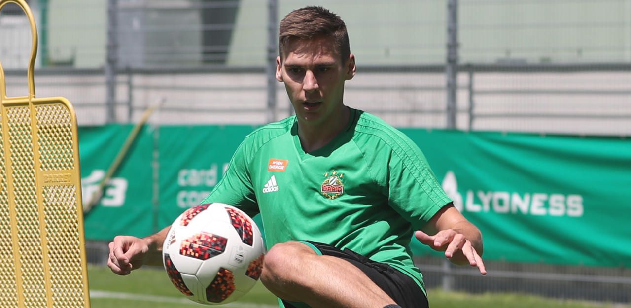 Heute.at - Rapid hielt Wöber vor dem Wechsel zu Salzburg fit