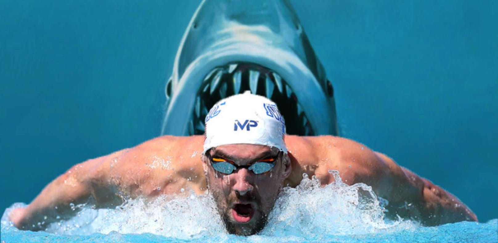 Digital-Hai! Phelps ärgert Fans mit Fake-Wettkampf