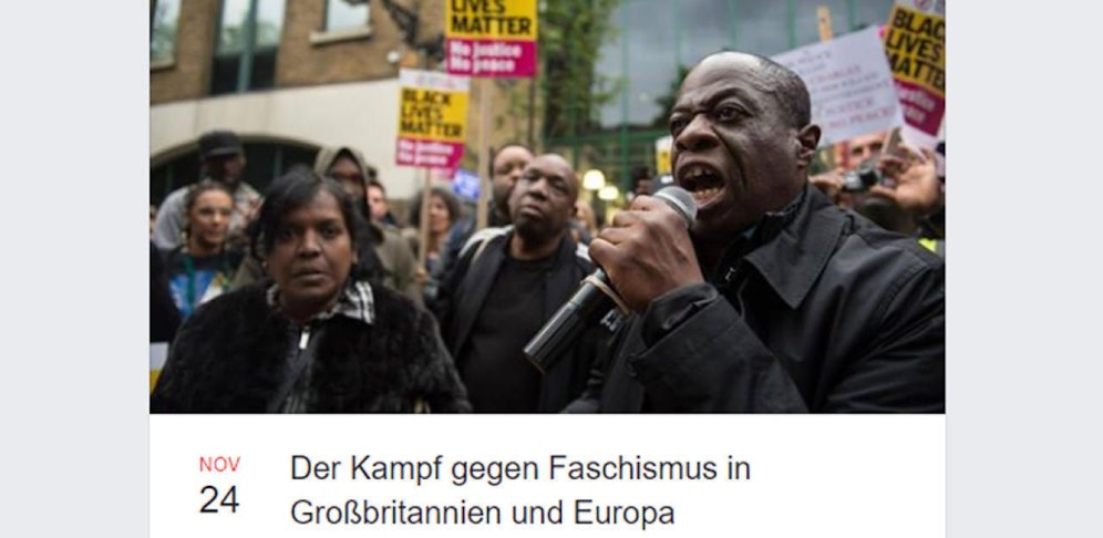 Weyman Bennett, umstrittener Gastredner in Wien.