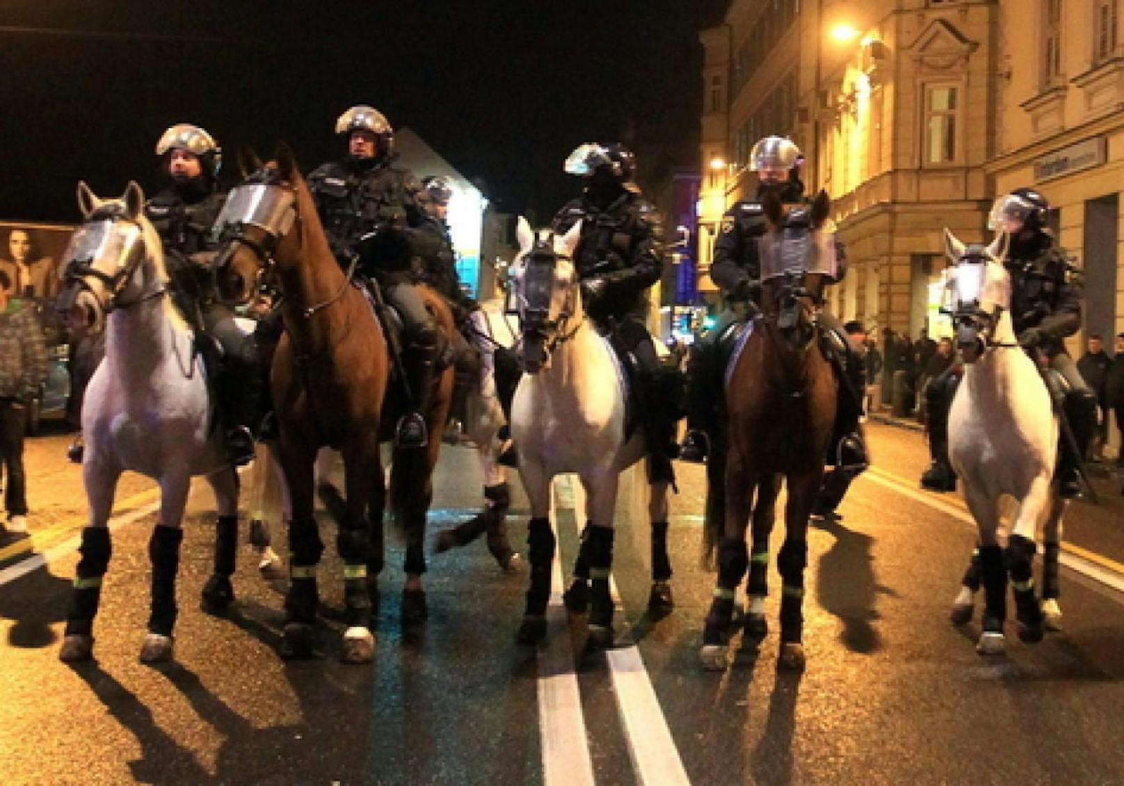Rot-Grün spricht sich vehement gegen eine berittene Polizei in Wien aus.