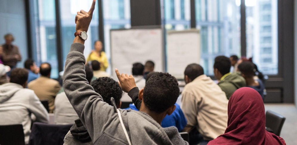 Migranten würden nicht stark zur Veränderung der Sprache beitragen.