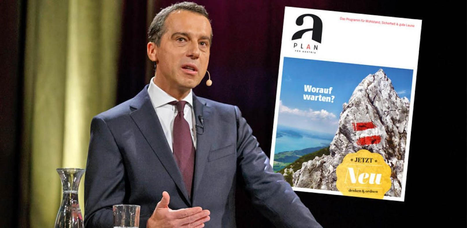 Kanzler Christian Kern stellte bereits im Jänner seinen Plan A vor. Nun wurde dieser auf ein 200-seitiges Wahlkampfprogramm erweitert.