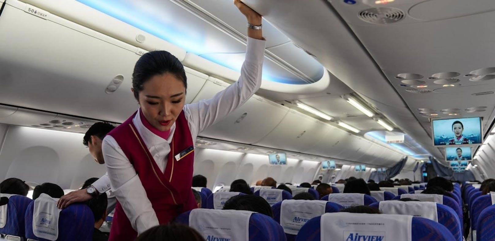 Dramatik an Bord eines Air China-Fluges - wegen einer E-Zigarette (Symbolbild)