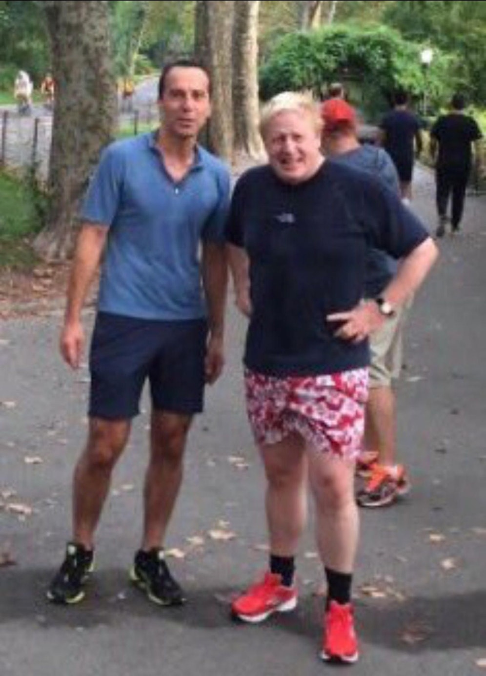 Bundeskanzler Kern mit Boris Johnson