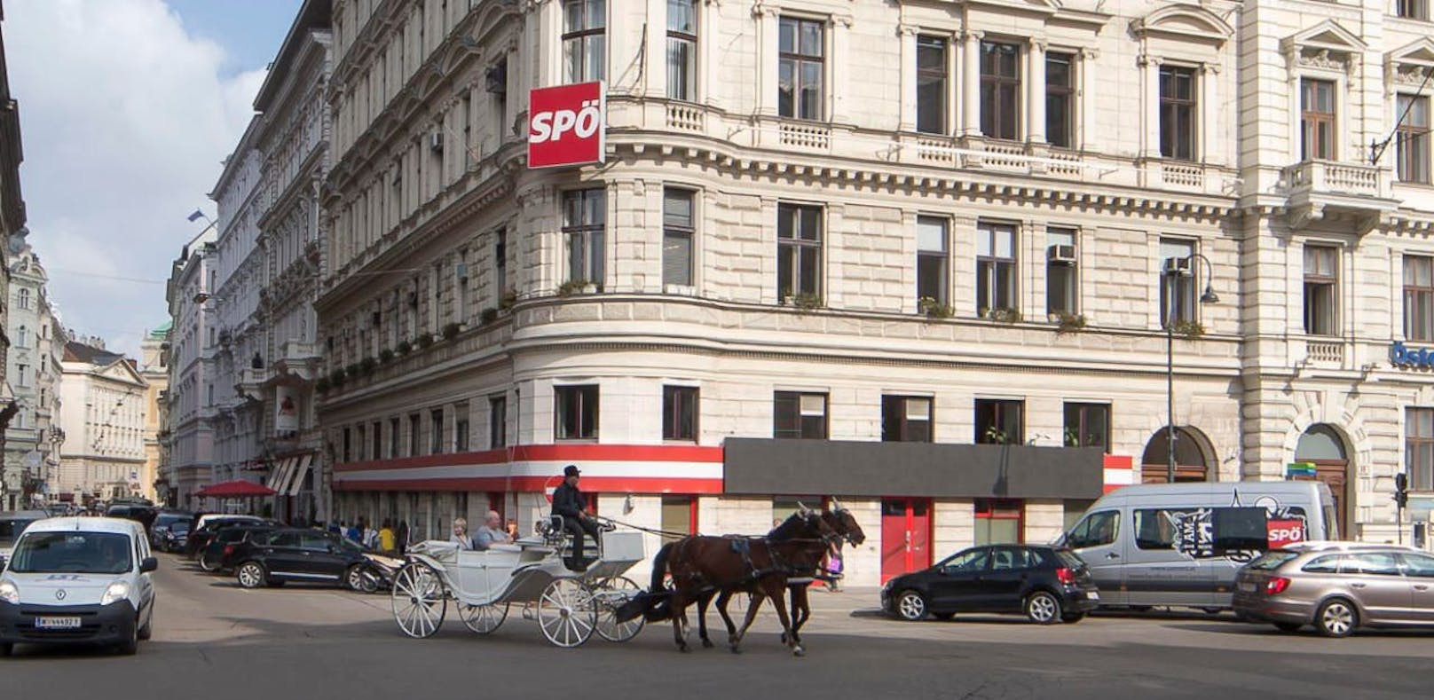 Die SPÖ-Zentrale in der Wiener Löwelstraße