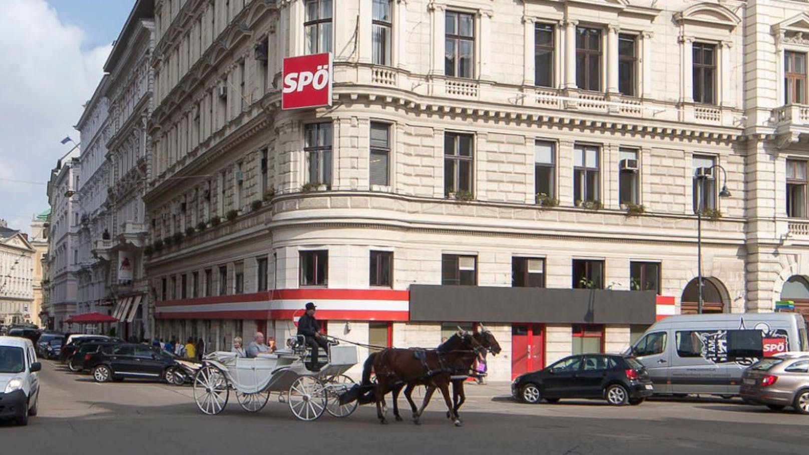 Die SPÖ-Zentrale in der Wiener Löwelstraße