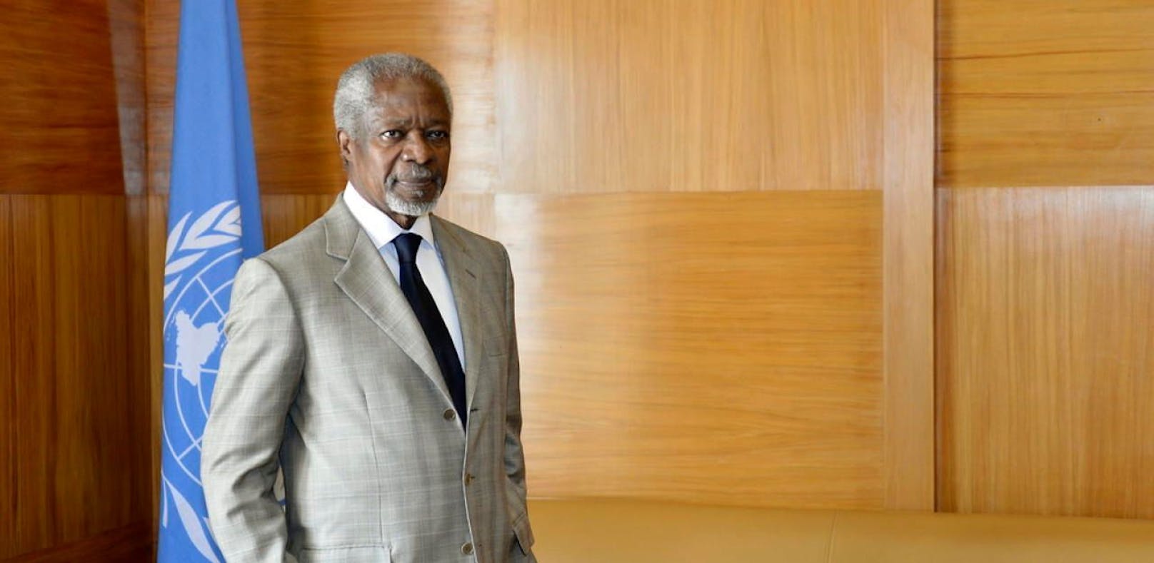 Kofi Annan bekam 2001 den Friedensnobelpreis.