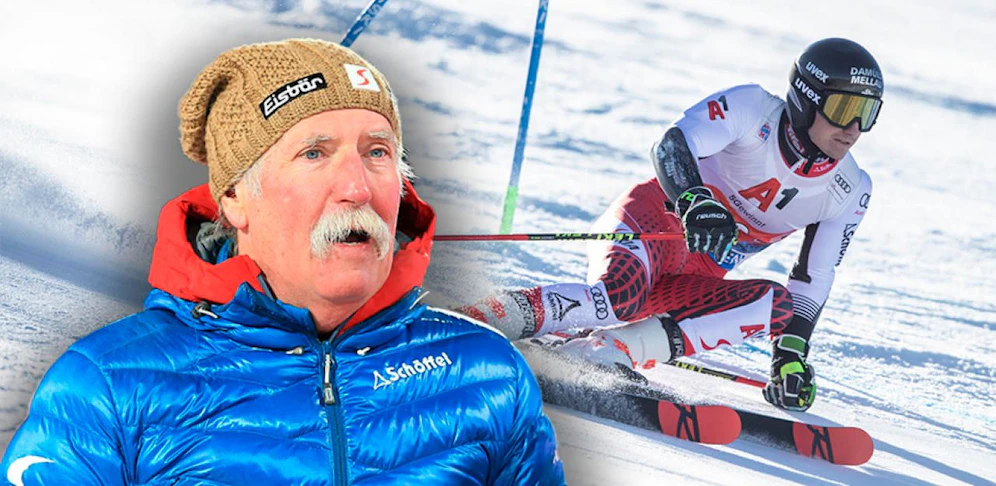 Ferdinand Hirscher coacht Patrick Feurstein.