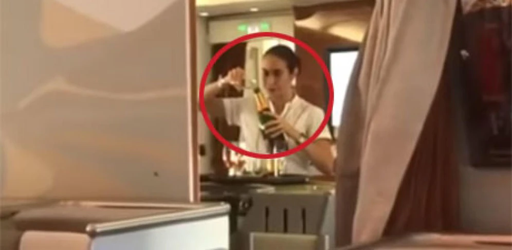 Emirates: Schampus wird zurückgeschüttet