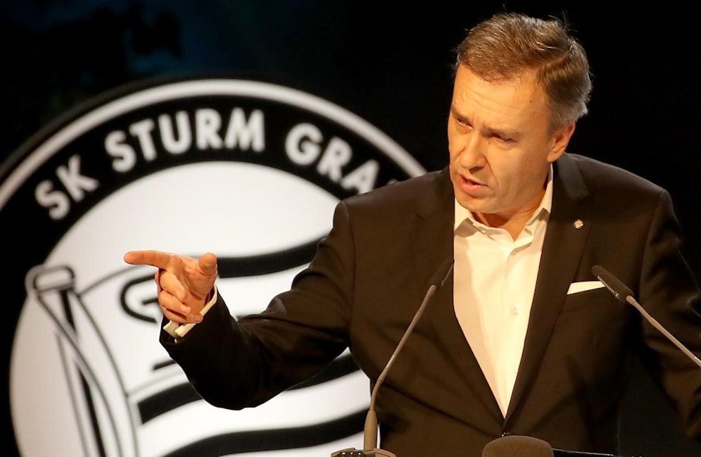 Sturm-Präsident Christian Jauk