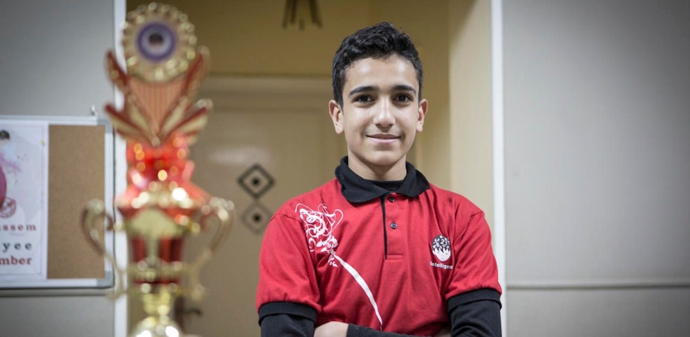 Er ist das "klügste Kind der Welt": Der 13-jährige Ägypter Abdel Rahman Hussein.
