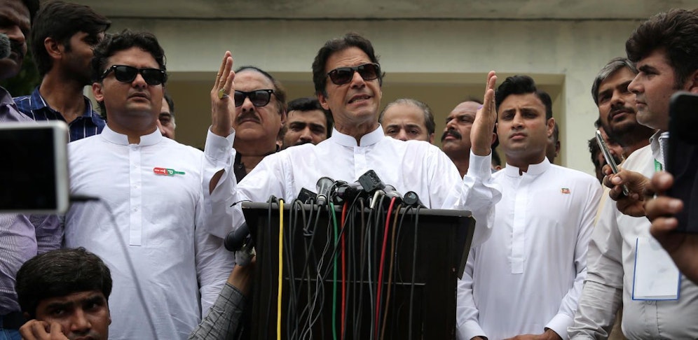 Imran Khan ist Pakistans neuer Präsident.
