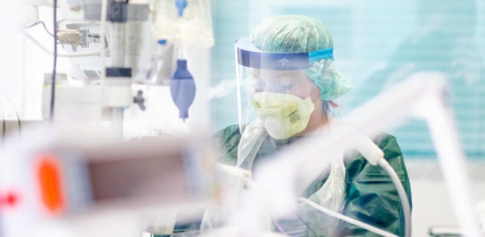 Symbolfoto einer Intensivpflegerin.