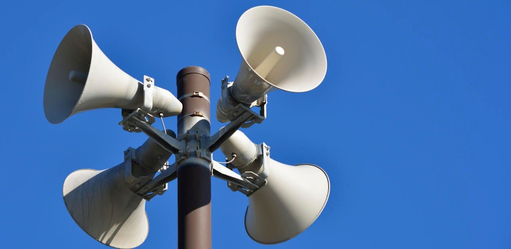 Um 12 Uhr wird wie gewohnt das Signal Sirenenprobe ertönen.