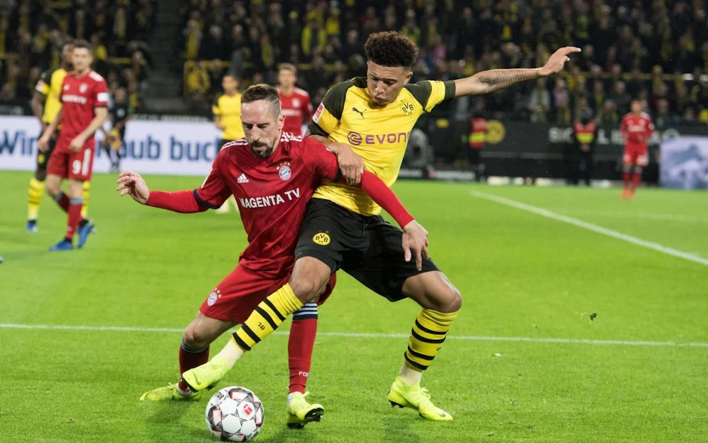Franck Ribery gegen Jadon Sancho