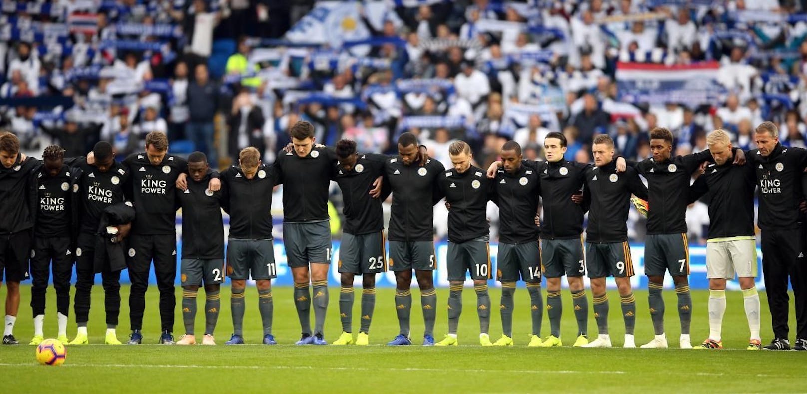 Leicester-Spieler weinen um toten Klub-Besitzer