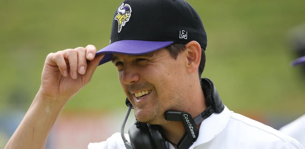 Vikings-Headcoach Chris Calaycay