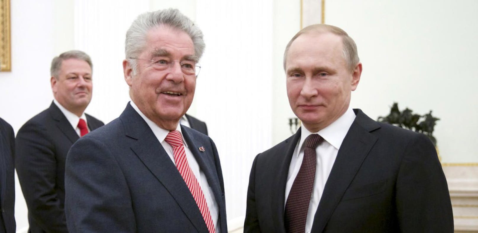 Putin gratuliert Heinz Fischer zum Geburtstag
