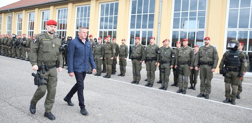 Verteidigungsminister Mario Kunasek (FPÖ)