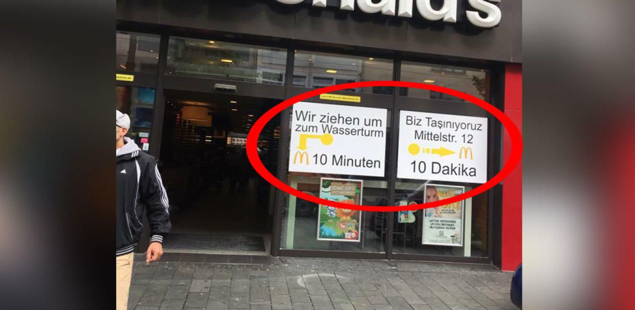 Heute.at - McDonald's-Schild führte Türken in anderes Lokal