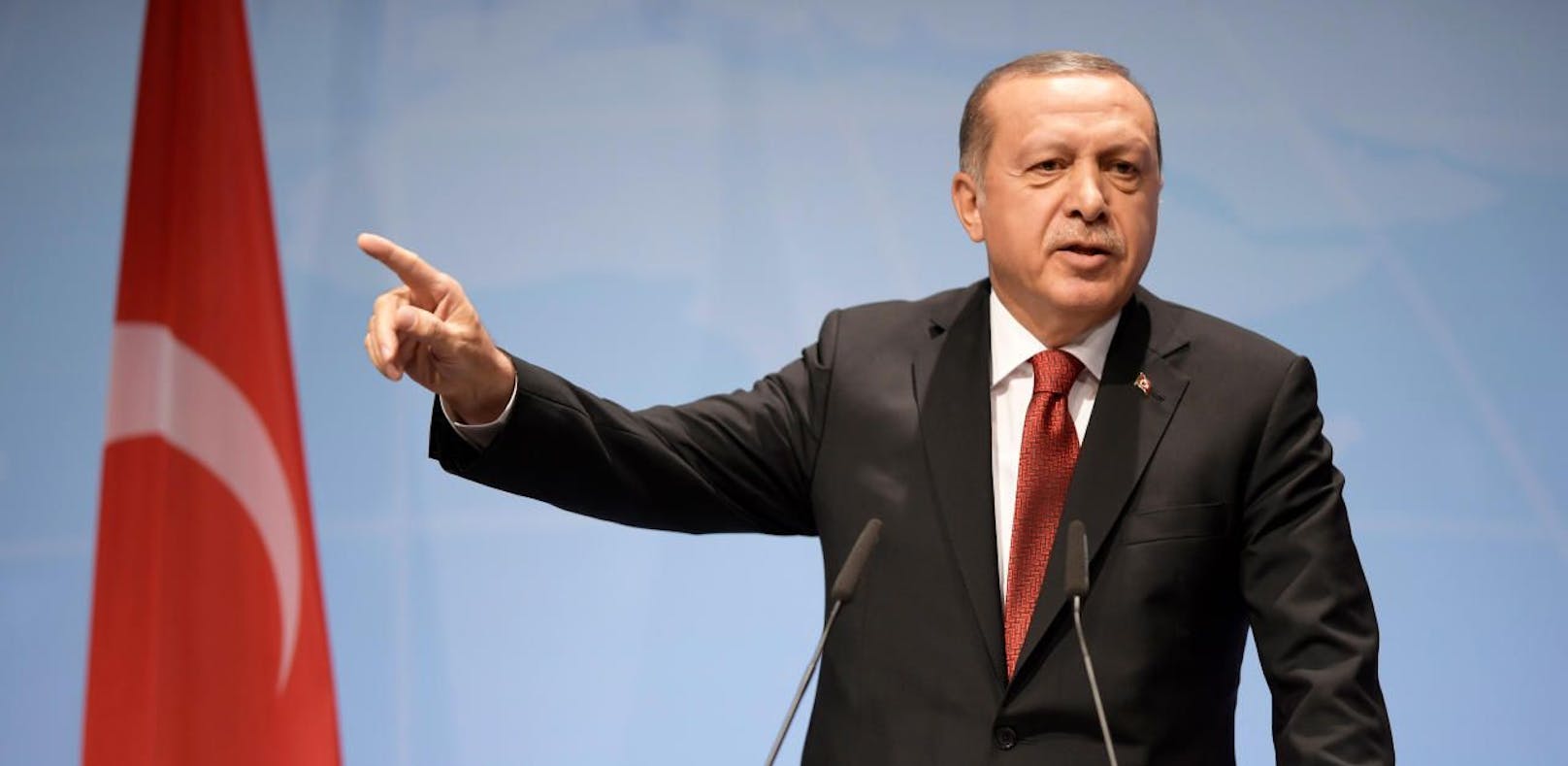 Recep Tayyip Erdogan ließ den deutschen Schriftsteller verhaften.