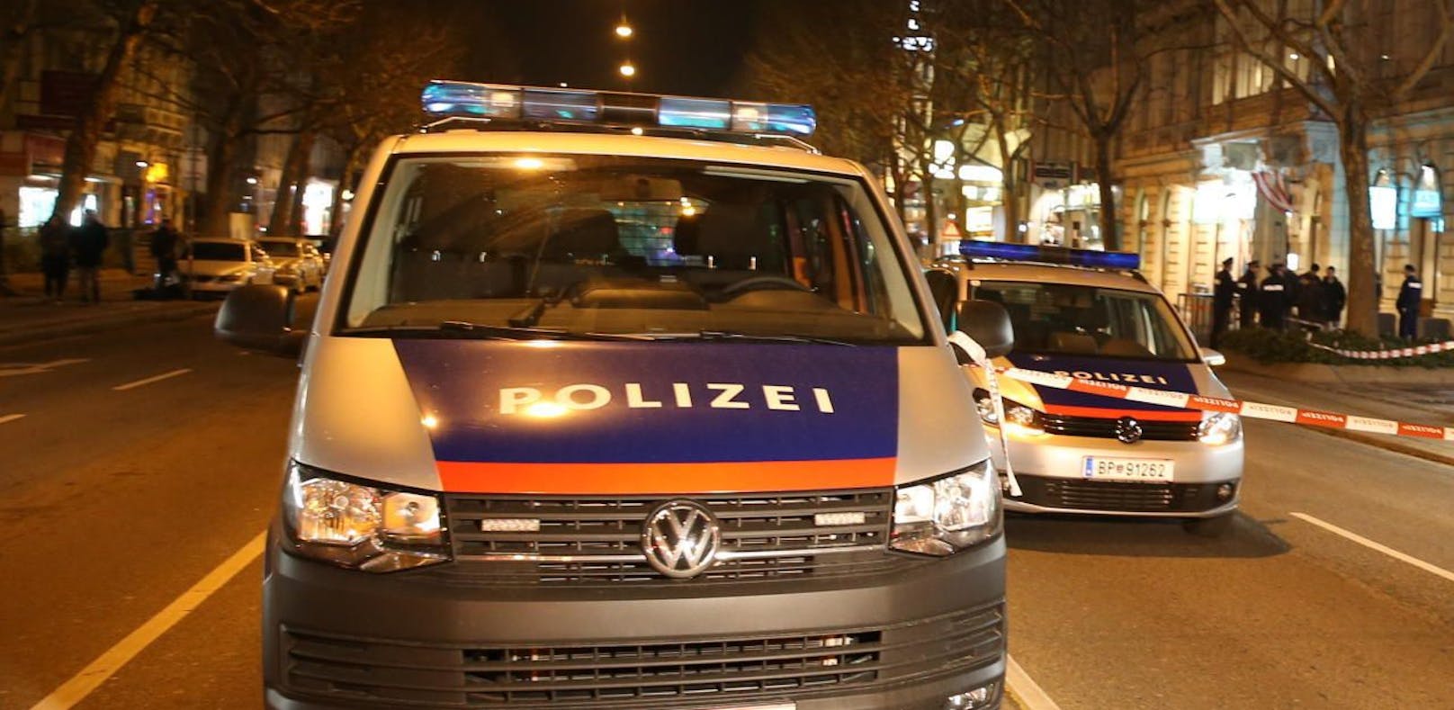 Polizeieinsatz in Wien. Symbolfoto