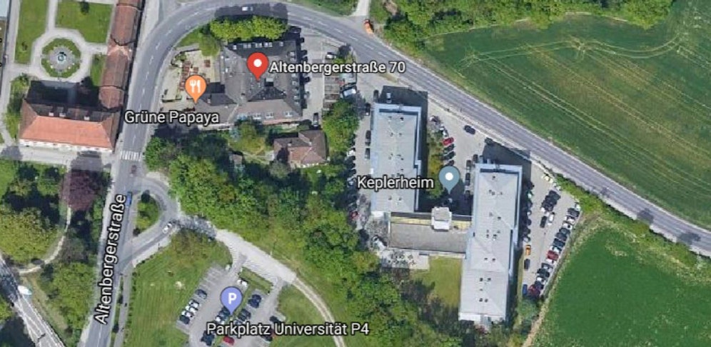 Die versuchte Vergewaltigung fand In der Altenbergerstraße in Linz statt.