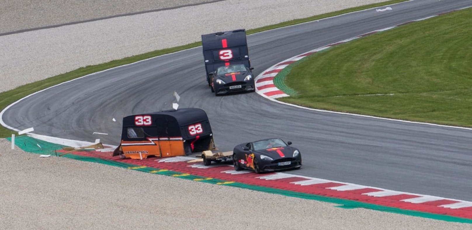 Verstappen & Ricciardo in wildem Wohnwagen-Duell