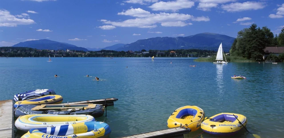 Urlauber fanden die Granate im Faaker See in Kärnten.