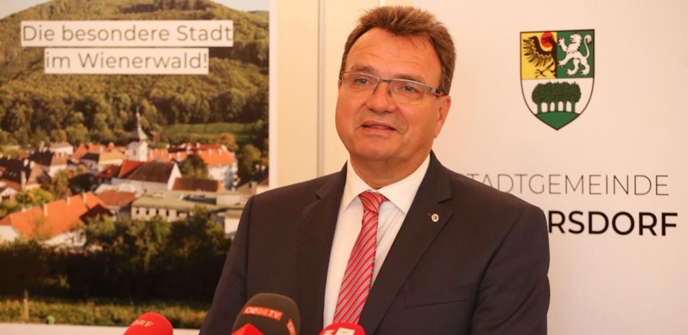 Karl Schlögl bei seiner "persönlichen Erklärung" am Donnerstag.