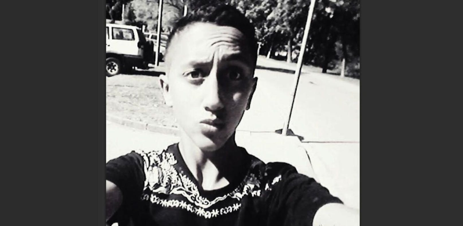 Das Selfie postete der mutmaßliche Terrorist auf Kiwi