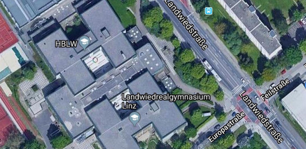 Hier bei der Landwiedschule kam es zu der Prügelei.