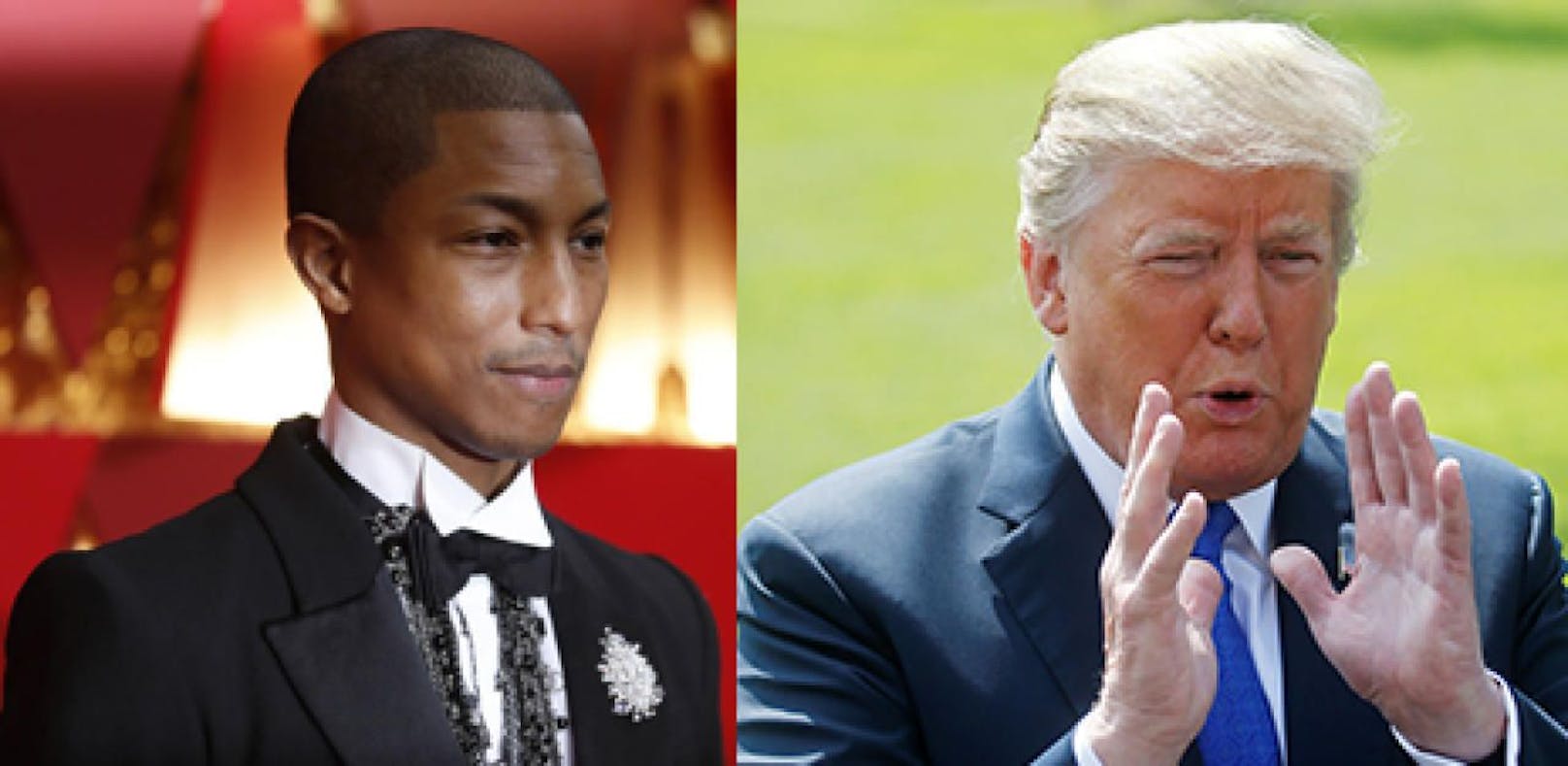 Pharrell Williams hetzt Anwalt auf Donald Trump