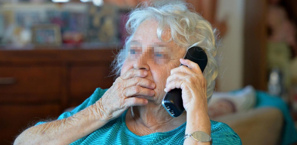 Die Frau wurde um 40.000 Euro betrogen