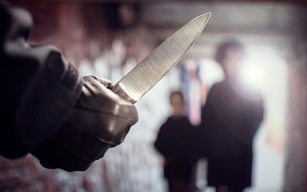 Der Angreifer zückte plötzlich ein Messer.