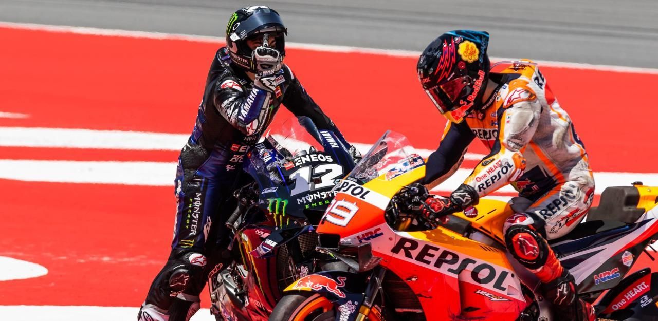 Heute.at - Rookie-Fehler! Vinales nach Massen-Crash sauer