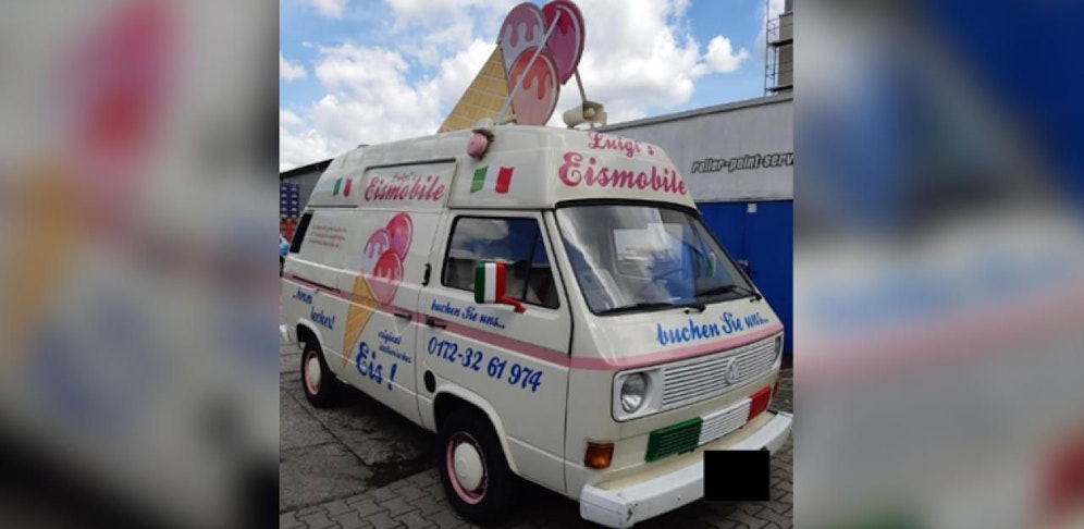 Luigis Eiswagen wurde gestohlen.