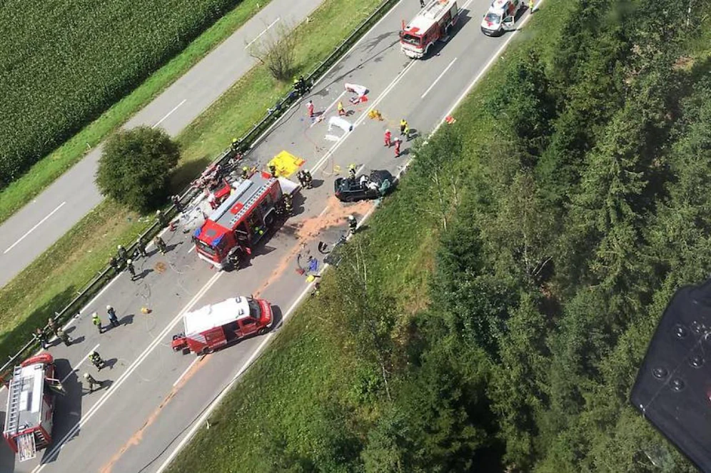 Bei dem Unfall kamen vier Menschen ums Leben.